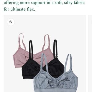 Bodily Do Anything Nursing/ Pumping 3pk bra